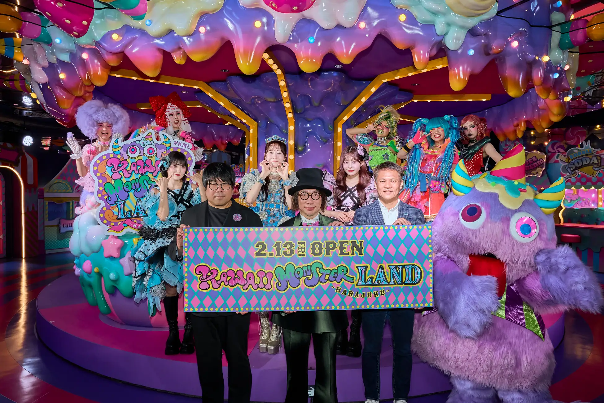 『KAWAII MONSTER LAND – HARAJUKU -』の運営を担当